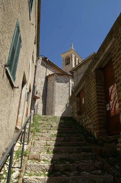 Caminando Por Las Calles Giano Dell Umbria —  Fotos de Stock