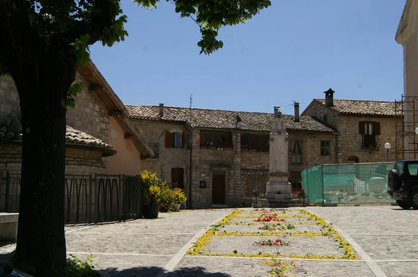 Passeggiando Vie Giano Dell Umbria — Foto Stock