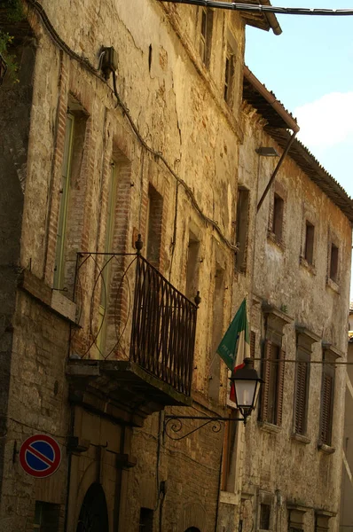 Bella Città Storica Todi — Foto Stock