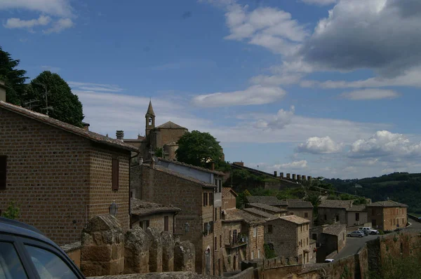 Belle Ville Historique Orvieto — Photo