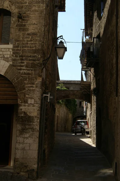 Visite Ville Château Gubbio — Photo