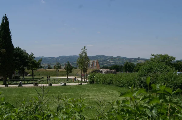Wizyta Mieście Castello — Zdjęcie stockowe