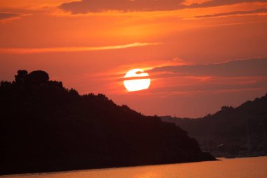 Delba Adası muhteşem sunrise