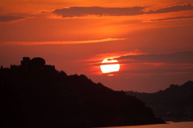 Delba Adası muhteşem sunrise