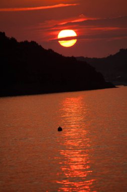 Delba Adası muhteşem sunrise