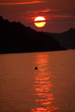 Delba Adası muhteşem sunrise