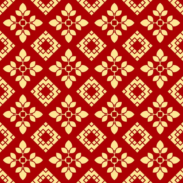 Bright Fundal Festiv Stil Chinezesc Pentru Imprimare Textile Hârtie Ambalaj — Vector de stoc