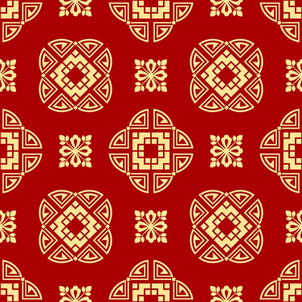 Ljus Festlig Bakgrund Kinesisk Stil För Utskrift Textilier Omslagspapper Etc — Stock vektor