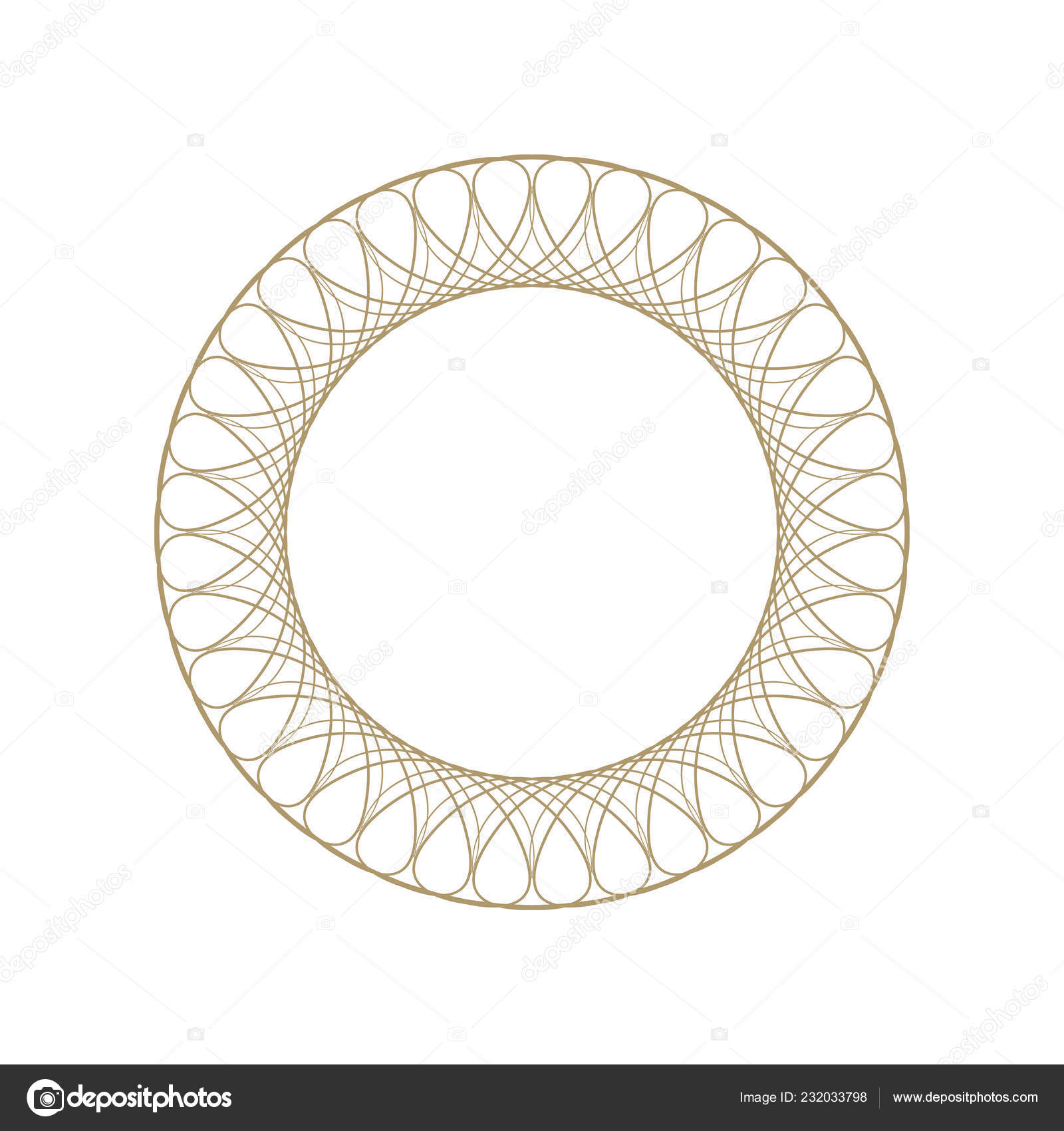 Download Set Decorative Frames Design Abstract Floral Pattern Circle Frame Templates Vector Image By C Risha May Vector Stock 232033798