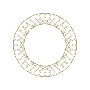 Dekoratif yuvarlak kare soyut çiçek desenli tasarım için ayarlayın. Daire kare. Şablonları için yazdırma kartpostallar, davetiyeler, kitap, tekstil, gravür, ahşap mobilyalar, sıcak dövme. Vektör