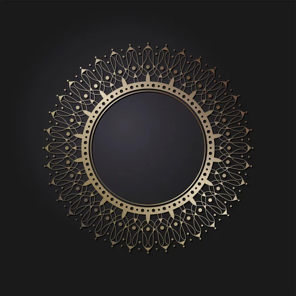 Dekoratif yuvarlak kare soyut çiçek desenli tasarım için ayarlayın. Daire kare. Şablonları için yazdırma kartpostallar, davetiyeler, kitap, tekstil, gravür, ahşap mobilyalar, sıcak dövme. Vektör