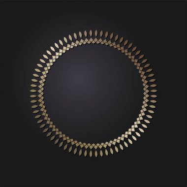 Dekoratif yuvarlak çerçeve çiçek süsleme ile tasarımı için. Daire kare. Bir şablon baskı kartpostallar, davetiyeler, kitaplar, tekstil, gravür, ahşap mobilyalar, sıcak dövme. Vektör.