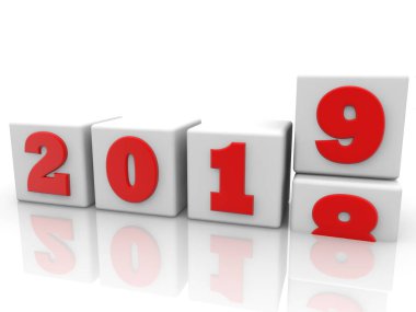 Yıl kavramı beyazlar küpleri değiştirme