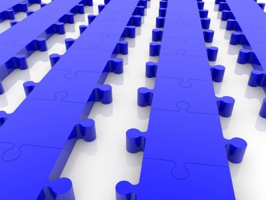 Satırları mavi bulmaca