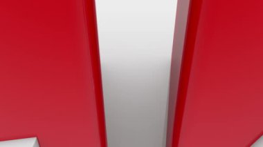 İyi bir plan kavramı kırmızı küpleri