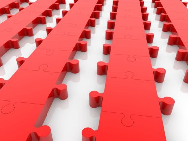 Satırları kırmızı bulmaca