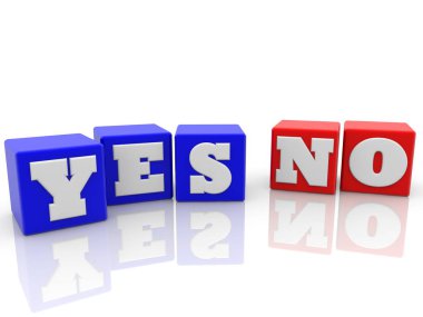 Evet ya da Hayır kavramı küpleri