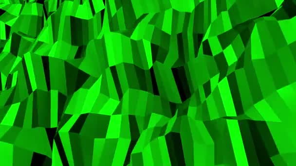 Vert Abstrait Brillant Fond — Video