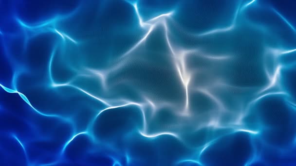 Abstracte Fractal Blauw — Stockvideo