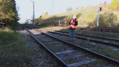 Raylar üzerinde belgeleri demiryolu mühendislik