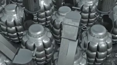 Satırlardaki soyut el bombası