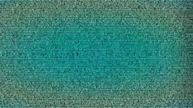 Yeşil arka planda parçacıklar