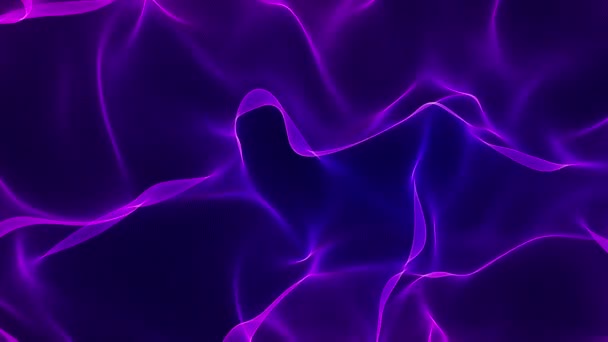 Абстрактный Фон Движения Фиолетовом — стоковое видео