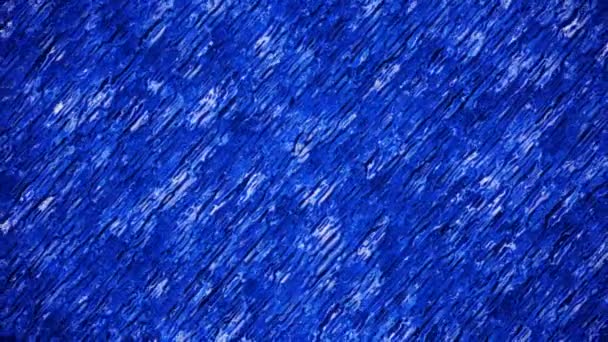 Abstracte Bewegende Achtergrond Blauw — Stockvideo