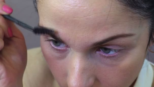 Donna Con Mascara — Video Stock