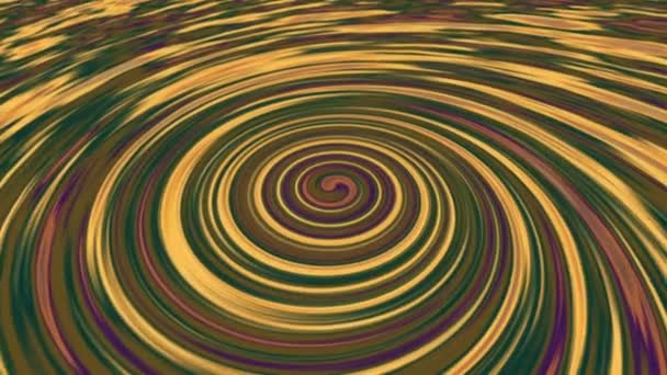 Abstrato Espiral Rotativa Várias Cores — Vídeo de Stock