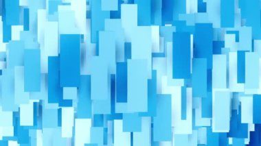 Mavi soyut geometrik Dikdörtgen şekiller