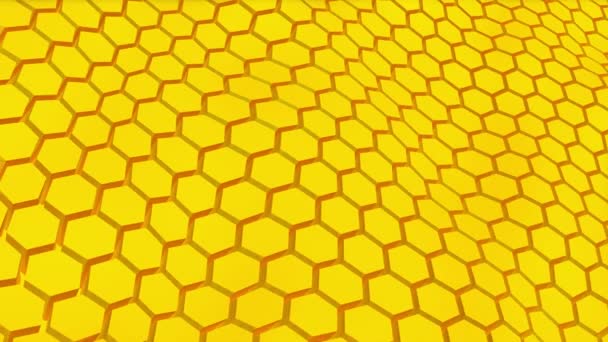 Поток фона в желтом цвете
