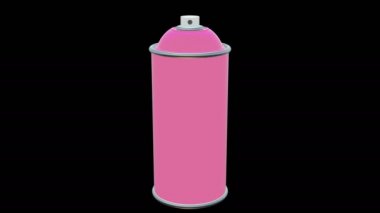 Siyah arka plan üzerinde renk sprey i