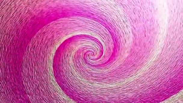 Вращение Два Цветных Фона Фиолетовом Белом — стоковое видео