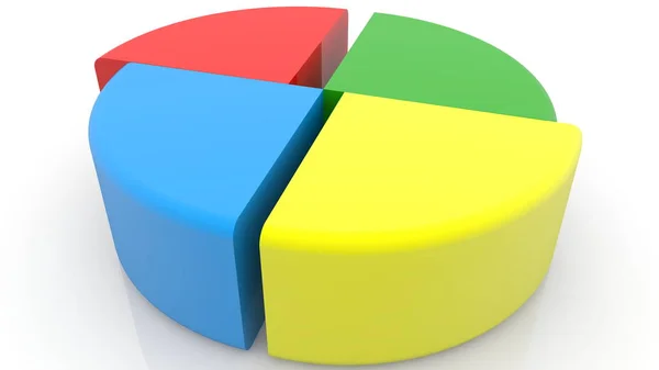 Gráfico Negocios Concepto Diagrama — Foto de Stock