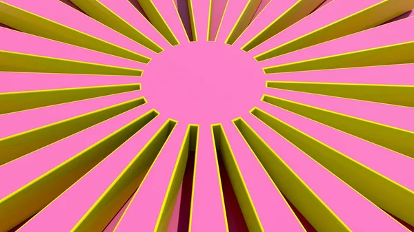 Concept Éclatement Soleil Coloré — Photo