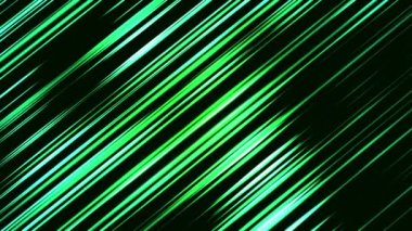 Soyut yeşil Çizgilerin Hareket Arkaplanı 