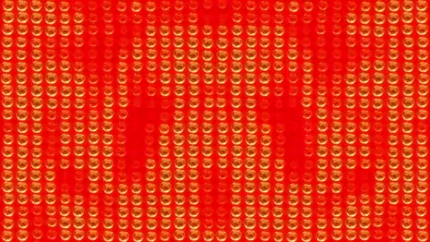 Абстрактный Анимированный Фон Желтом Красном Цветах — стоковое видео