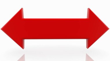 İki tarafta kırmızı ok.