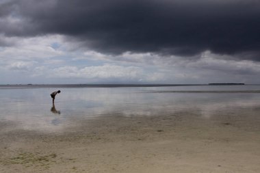 deniz bakire Adası Filipinler yürümek