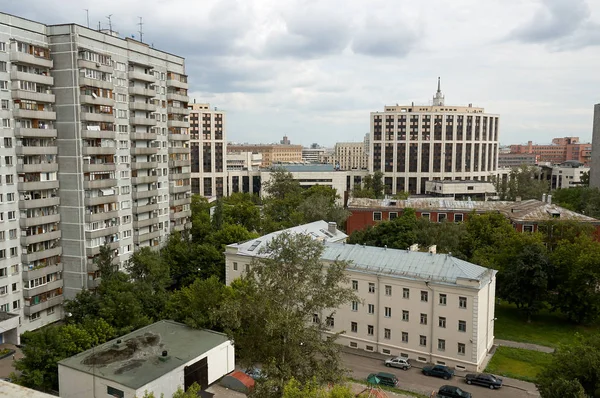 Vista Típica Del Paisaje Urbano Ruso — Foto de Stock