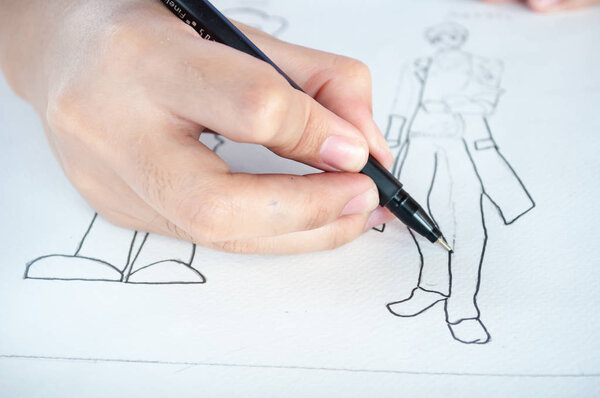 Ручка для рисования ручкой
