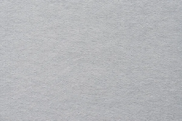 Textura de tecido liso de algodão cinza. Fechar . — Fotografia de Stock