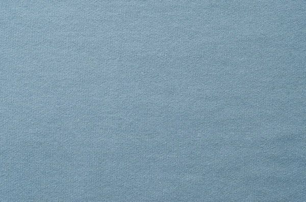 Blue cotton smooth fabric texture. Close up. Abstract background. — Stock Photo, Image