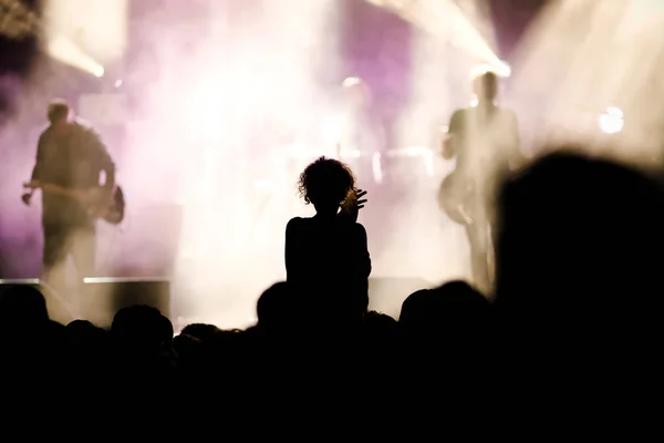 Crowd Concert Music Festival — Stock Photo, Image