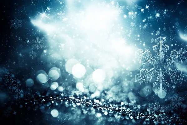 Αφηρημένα Φόντο Χριστούγεννα Φώτα Διακοπές Και Αντιγράψετε Διάστημα Μαγικά Bokeh — Φωτογραφία Αρχείου