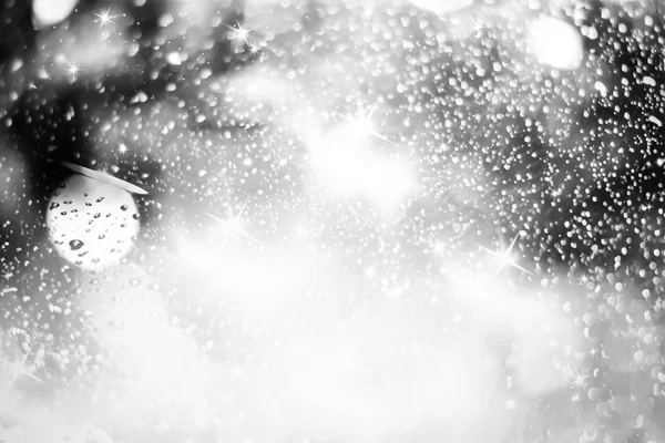 Абстрактный Рождественский Фон Праздничными Огнями Копировальным Пространством Волшебный Боке Блеск — стоковое фото
