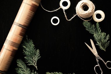 renkli Noel ışıkları - arka plan