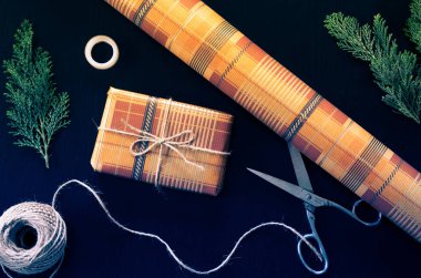 renkli Noel ışıkları - arka plan