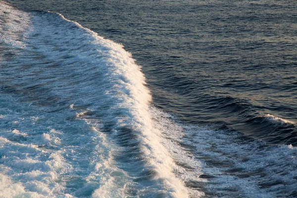 Abstract Blue Sea Waves — Stock Photo, Image